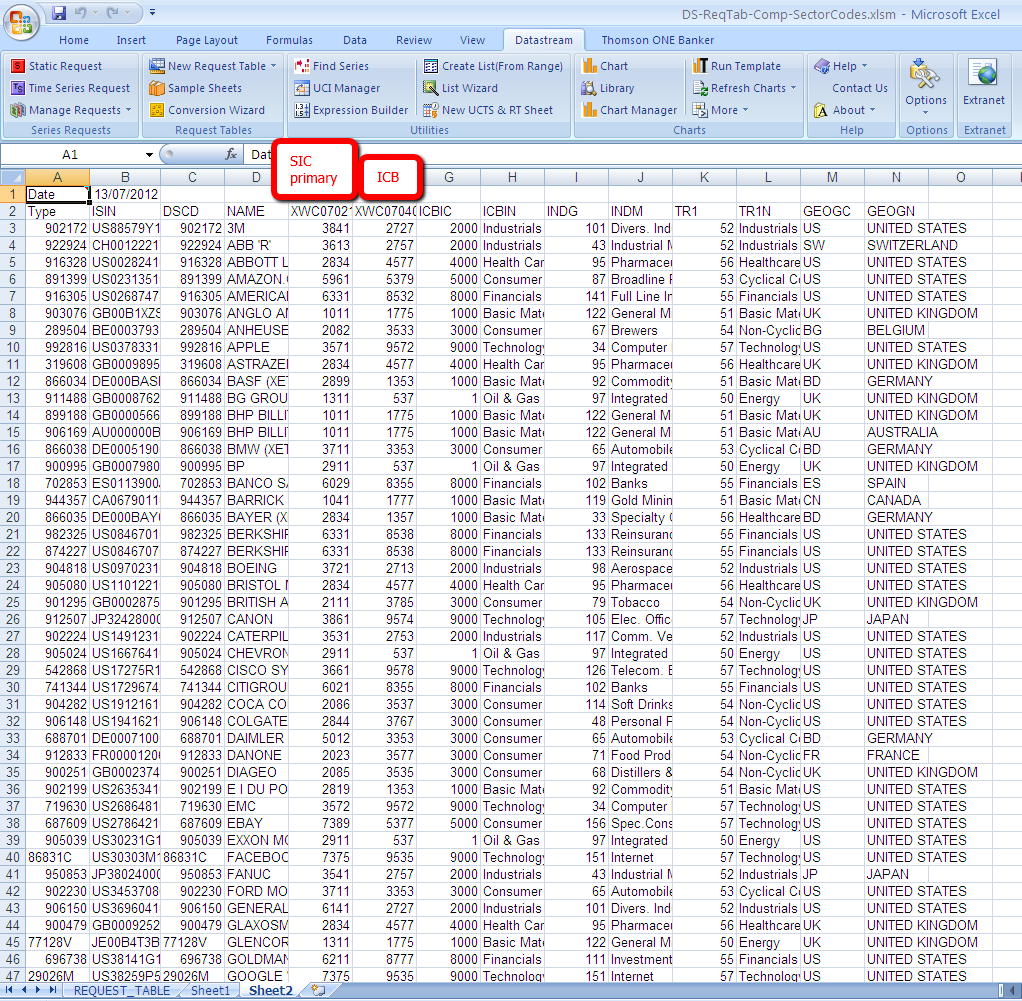 excel file of all sic codes by industry